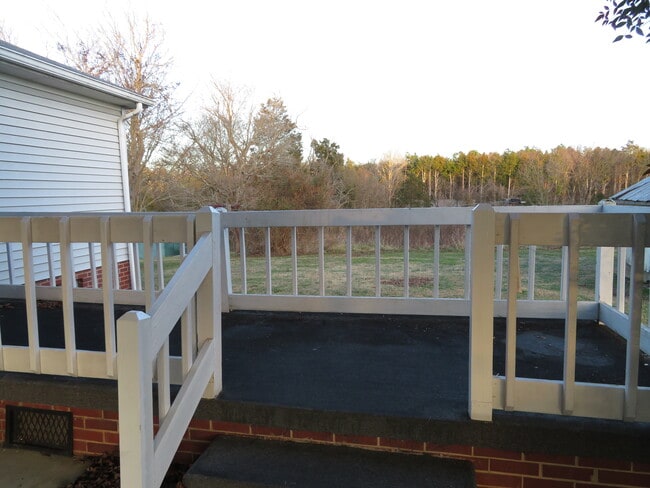 rear porch - 937 Cheeks Lane