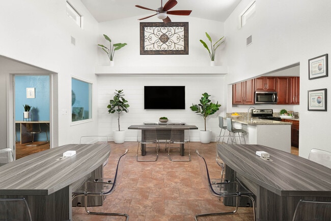 Clubhouse Access with full kitchen - Aggie Square Apartments