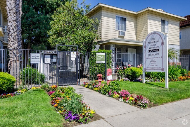 Front of Property - Whitsett Courtyard Apartments