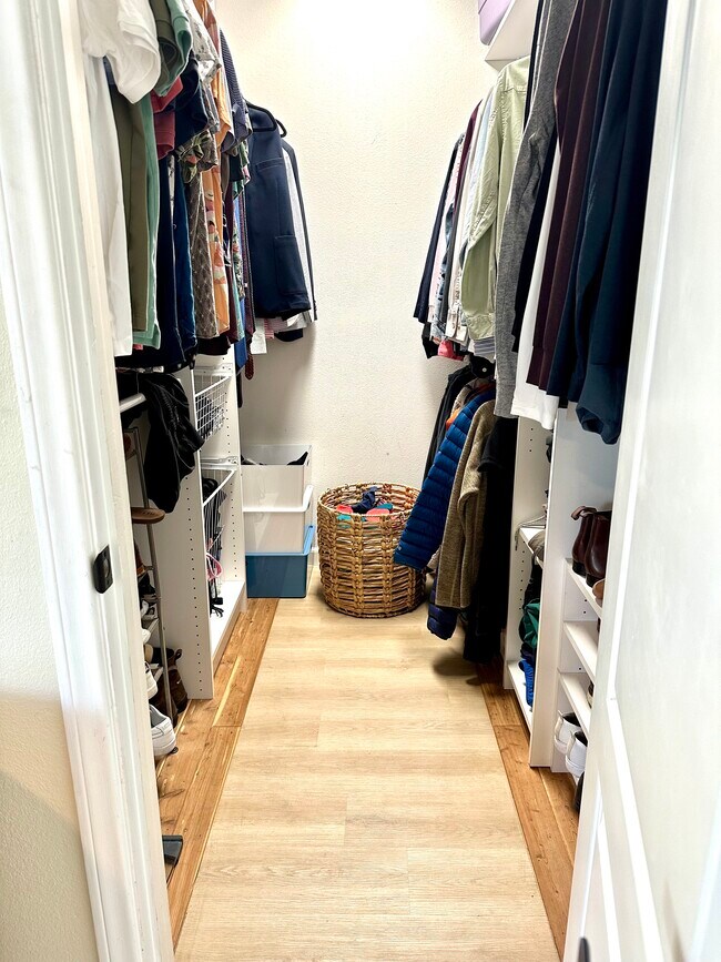 primary closet - 1924 Robinson St