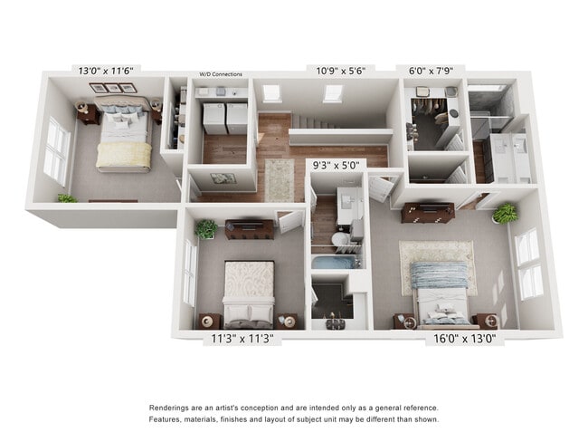 C1 floor plan Cypress Heights - Cypress Heights