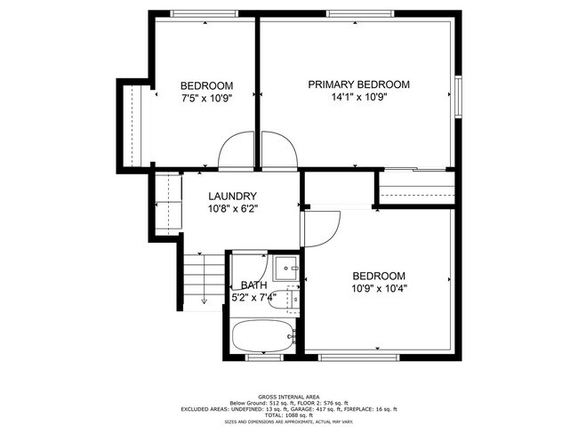 Foto del edificio - 3 Bedroom 1 1/2 Bath Near Campus