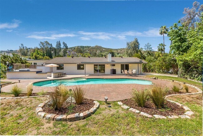Pool fence added (pic is old) - 12842 Stone Canyon Rd