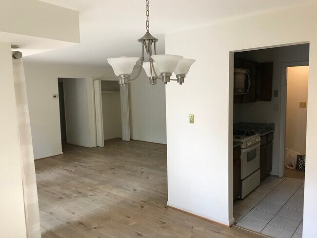 View from dining room to living room - 3814 Lyndhurst Dr