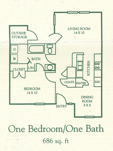 Plano de planta - Foxborough Pines