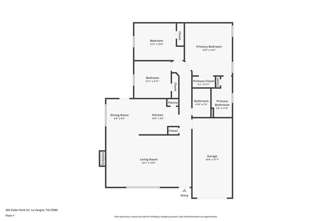 Building Photo - 492 Cedar Park Cir