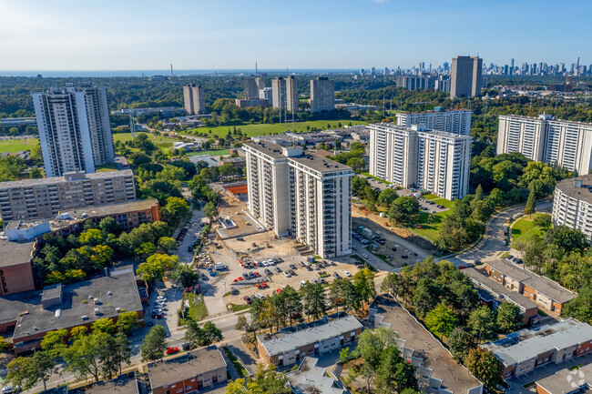 Photo aérienne - Preston Apartments