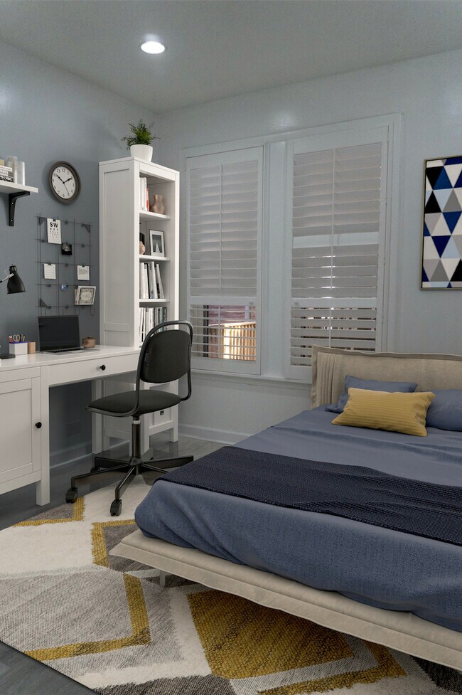 Second bedroom - 1457 W Lexington St