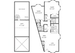 2 Bed/2 Bath Loft-B2L