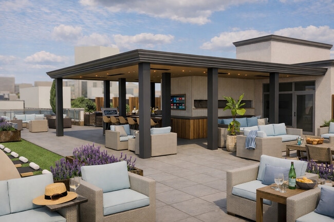 Rooftop Terrace with Bar - Sante