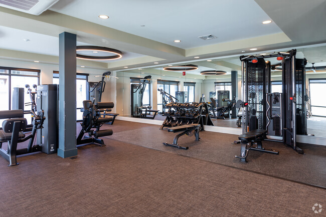 Fitness Center - James Run Apartments