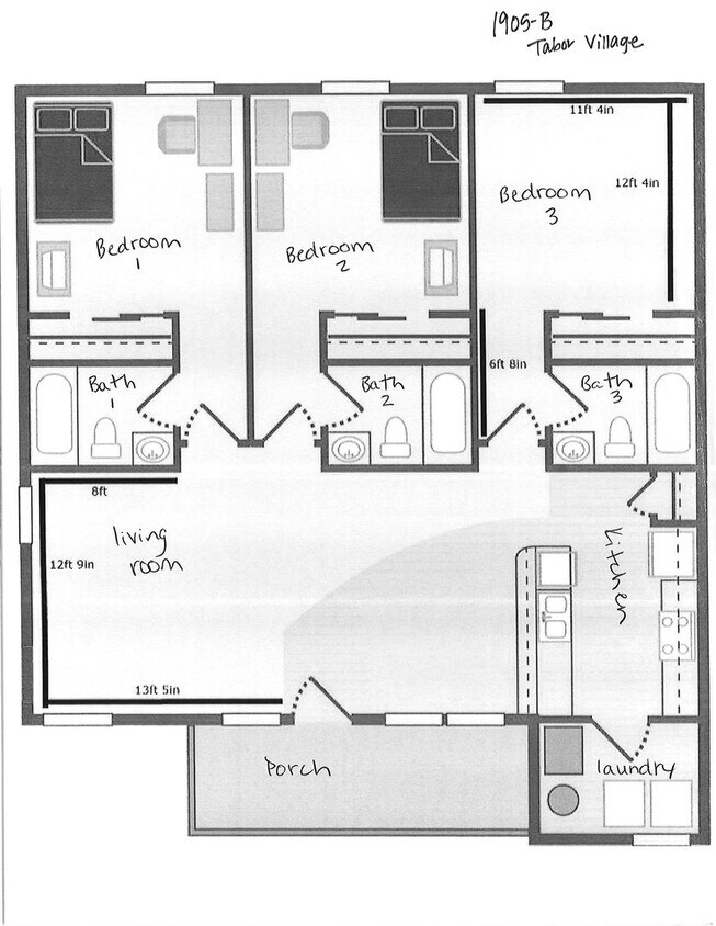 Foto del edificio - 3 Bedroom 3 Bathroom Duplex