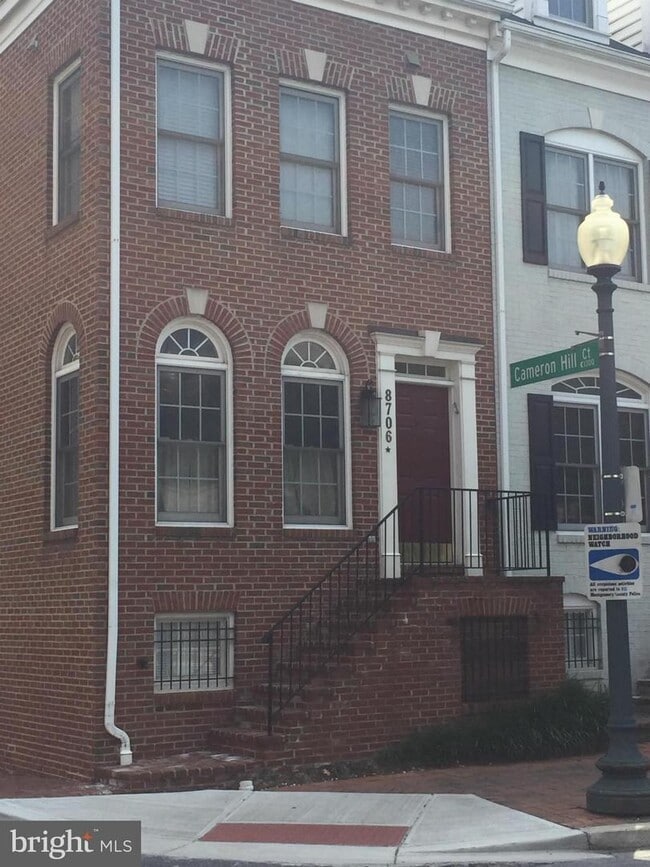 Front entrance - 8706 Ramsey Ave Townhome