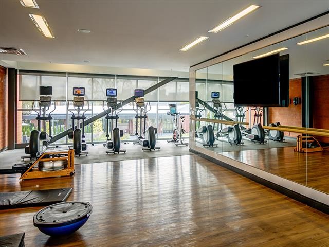 Fitness Center - The Flats at Taylor Place