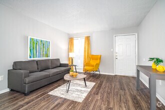 2BR, 2BA - 910SF - Living Room - Allure