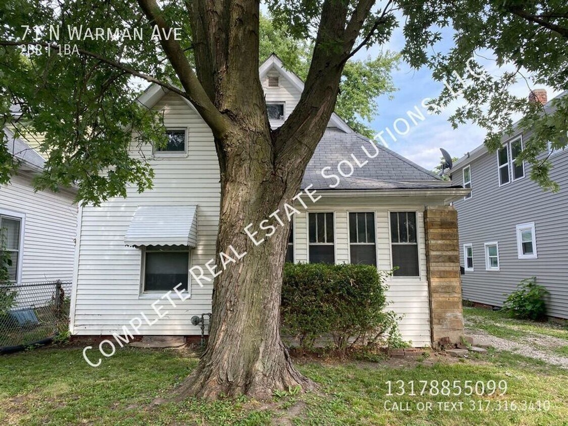 71 N Warman Ave, Indianapolis, IN 46222 House Rental in Indianapolis