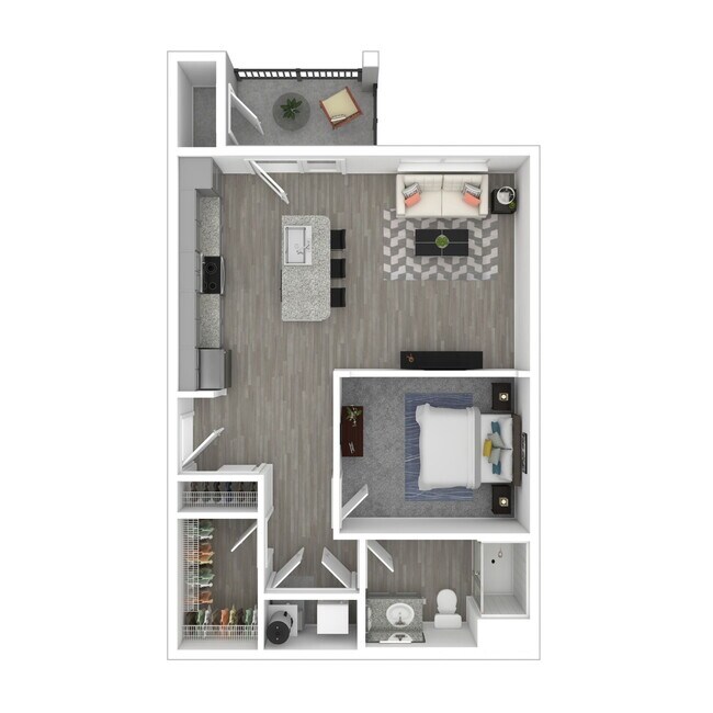 Plano de planta - The Foundry at Heartland Crossing