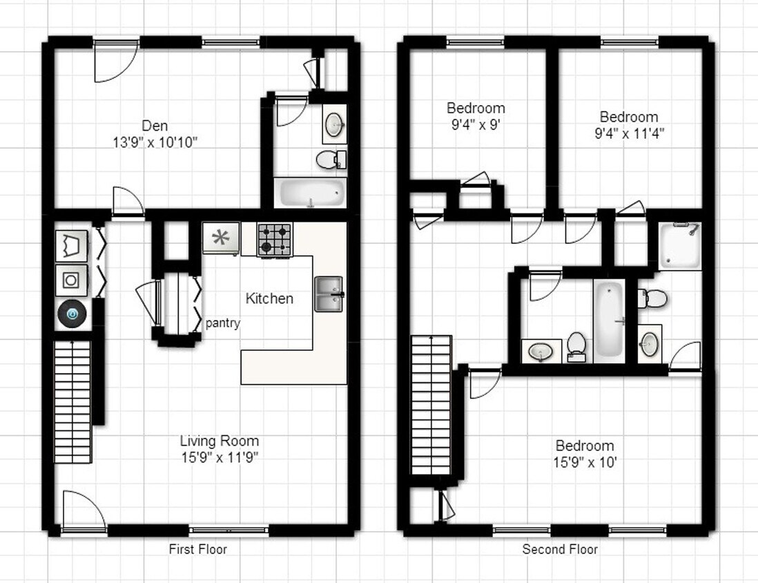 Foto principal - Rutherford Townhomes 3 Bedroom w/Den 3 Bat...