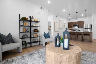 Living Room with High Ceilings - Sorella