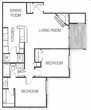 2 bed 1 bath