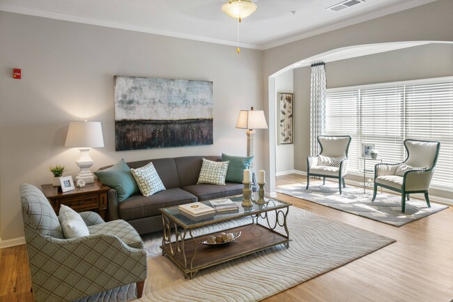 Spacious Living Room - Legacy at Jones Farm Apartments