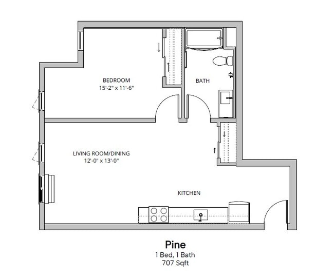 Plano de planta - Stratus Village