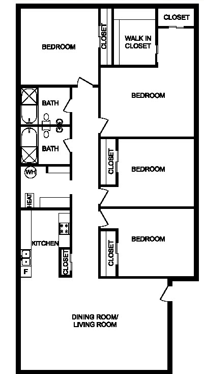 4HAB/1BA - Ivory Lane Apts.