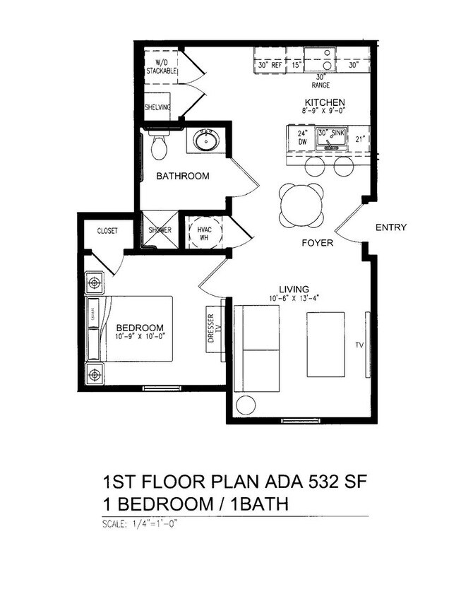 Foto del edificio - Beautiful Brand New ADA Accessible One Bedroom Apartment!