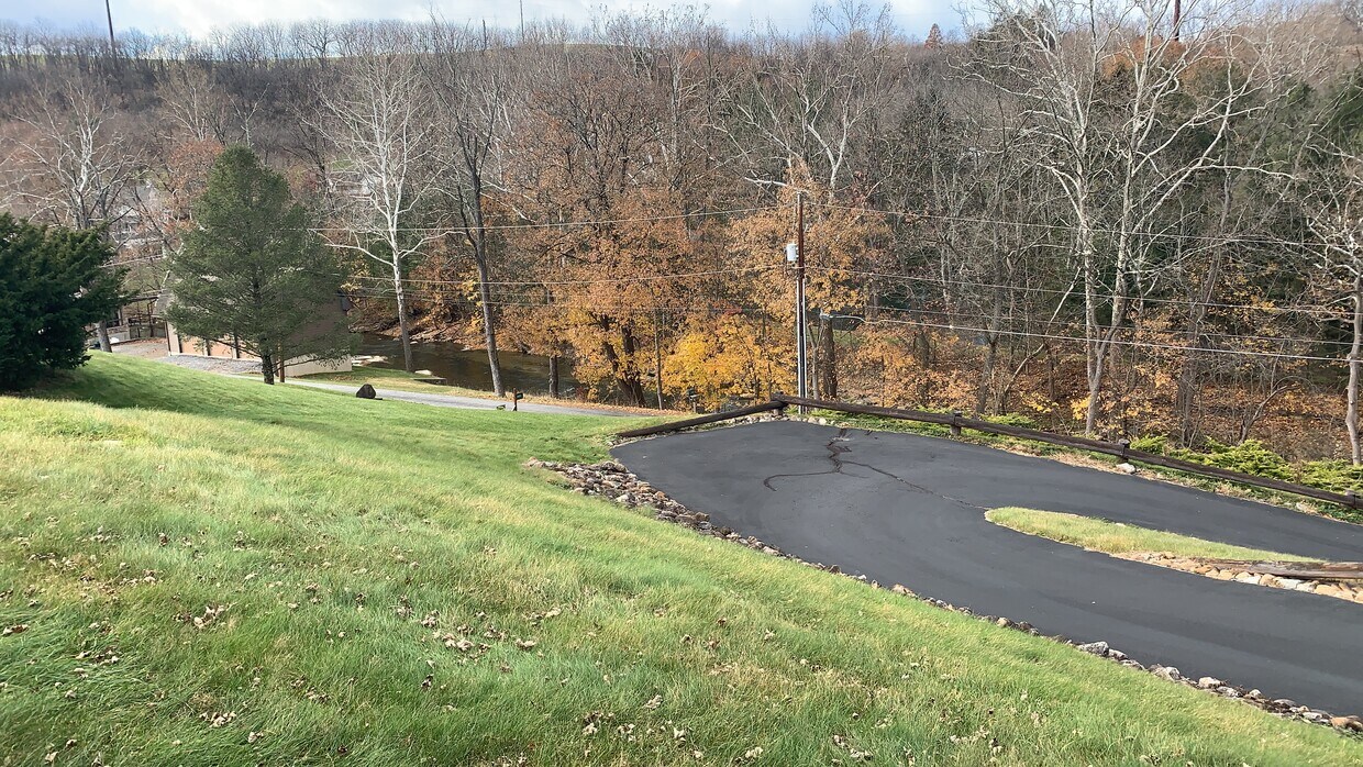 View of creek & pond - 501 Millrace Rd