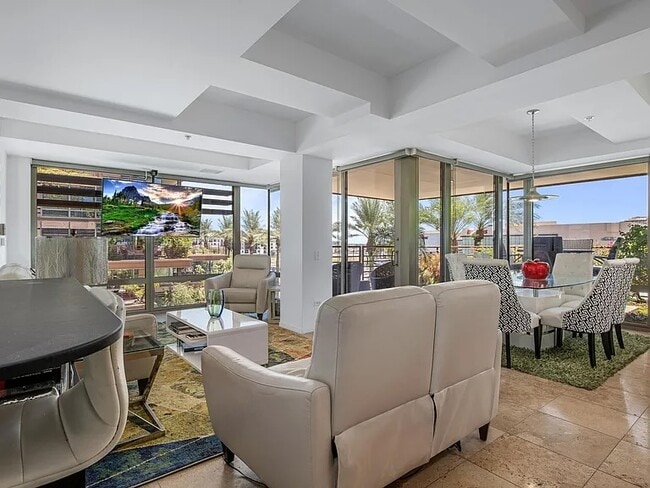 Wrap around windows - 7137 E Rancho Vista Dr