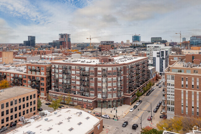 Aerial Photo - West Loop Gate