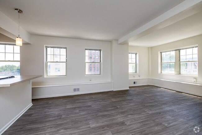 2BR, 2BA - 1,200SF - Living Room - Ellison Apartments