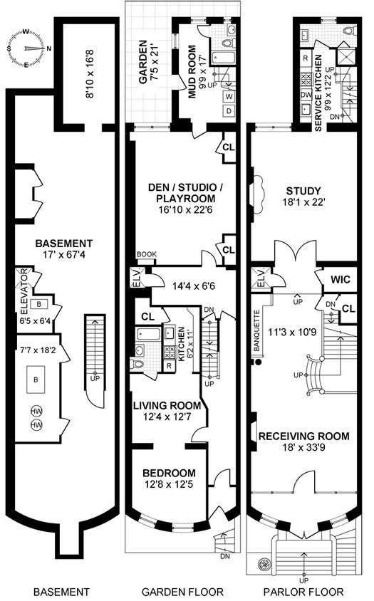 Plano de planta - 106 8th Ave