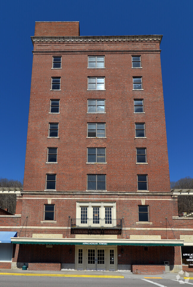 View from the southeast - Appalachian Towers