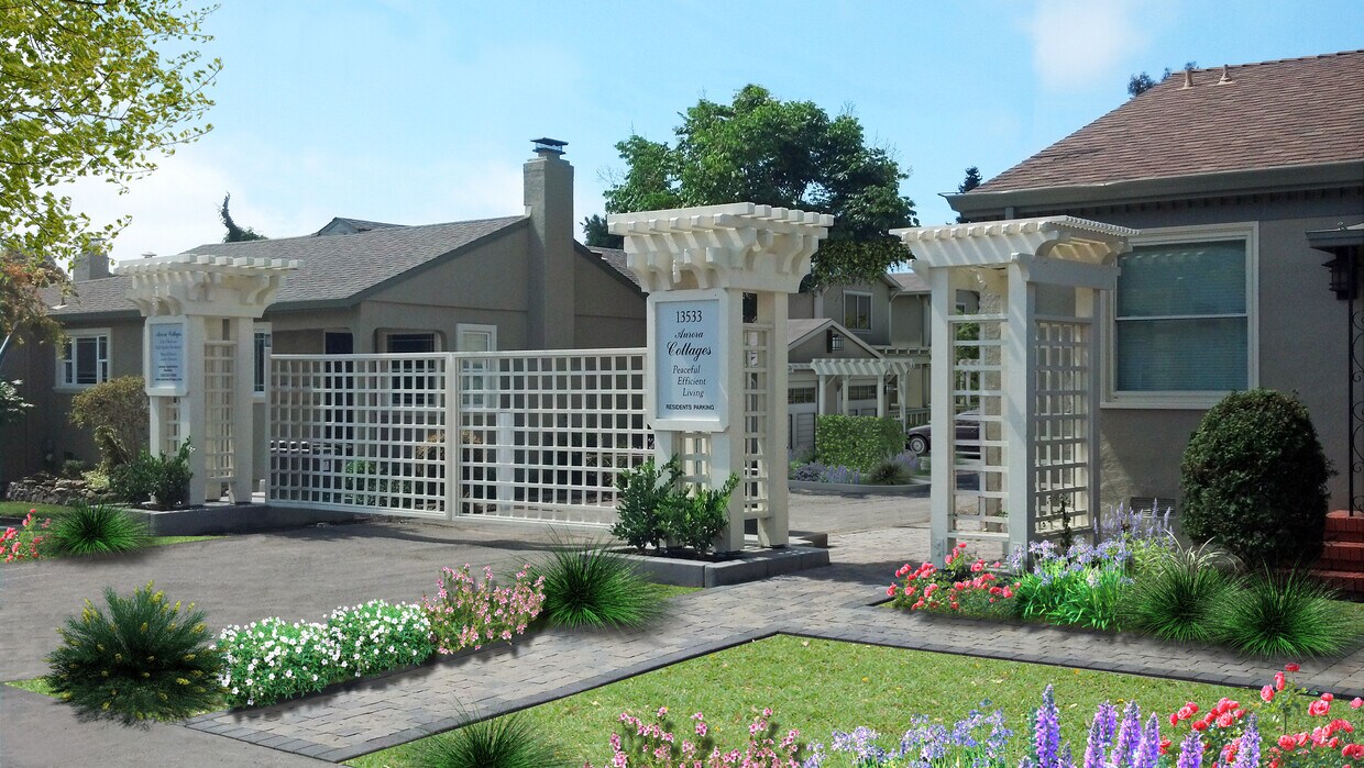 Gated Car Entry To Property - 13533 Aurora Dr