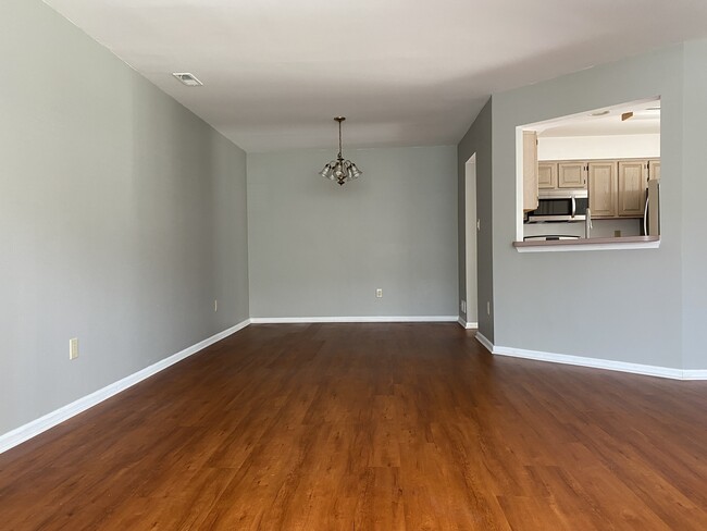 Living Room with Dinning Area - 404 Oswego Ct