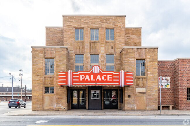 The Palace Theatre is a historic venue built in 1938.