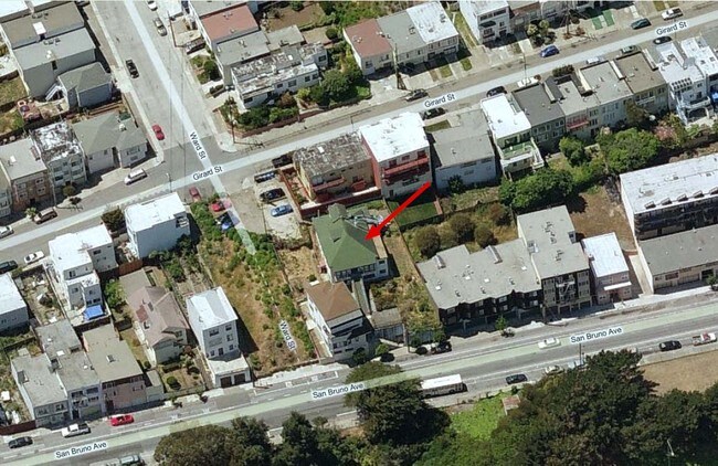 Aerial Photo - 3340 San Bruno Ave