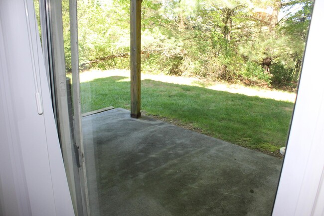 Second view of basement patio and yard. - 2501 Ridge Rd