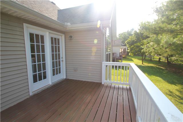 Deck and back yard - 1034 Meandering Way