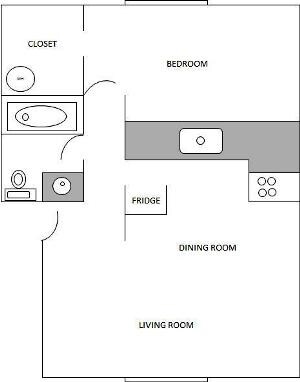 1HAB/1BA - Lone Pine