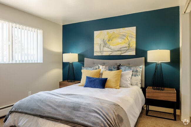 1BR, 1BA - 480SF - Bedroom - Park Place at Expo Apartments