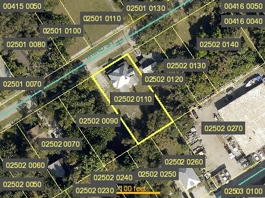 Aerial Photo - 2550 3rd St