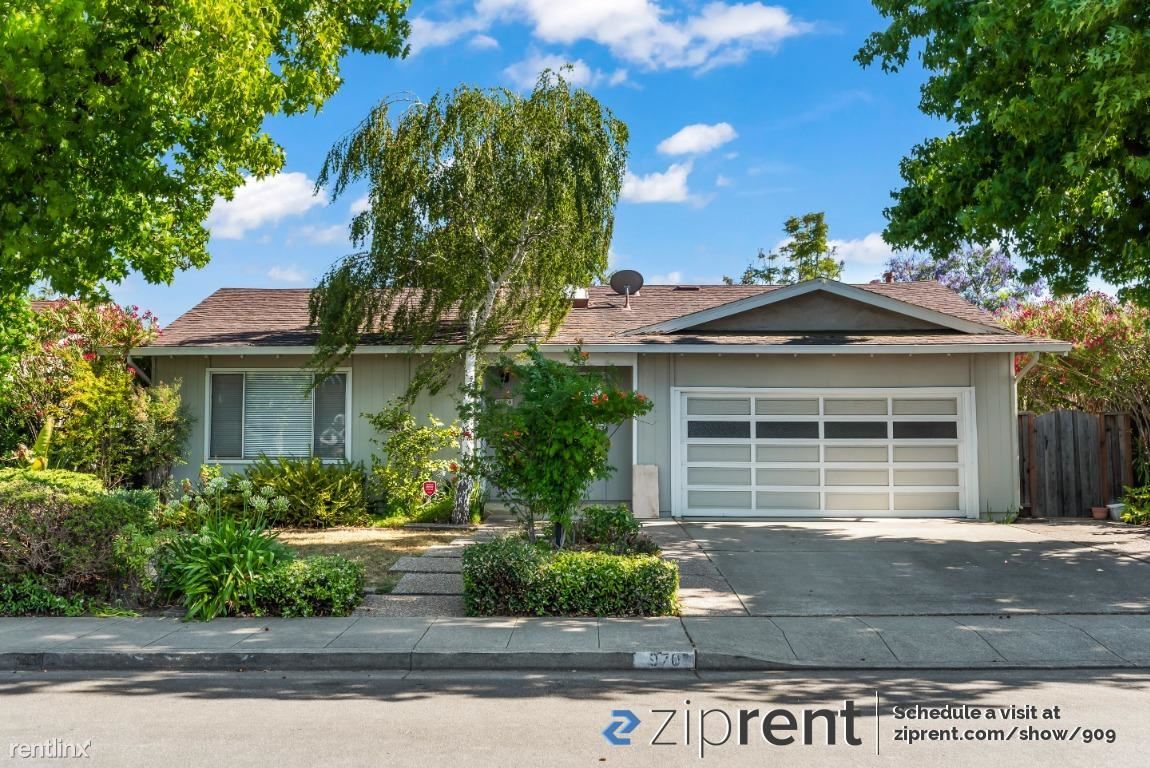970 Lantana Dr, Sunnyvale, CA 94086 House Rental in Sunnyvale, CA