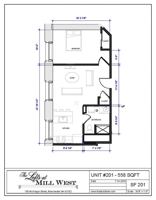 Interior Photo - Lofts at Mill West
