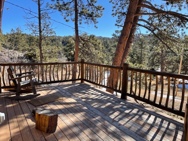 Porch Looking NE - 3501 Devils Gulch Rd