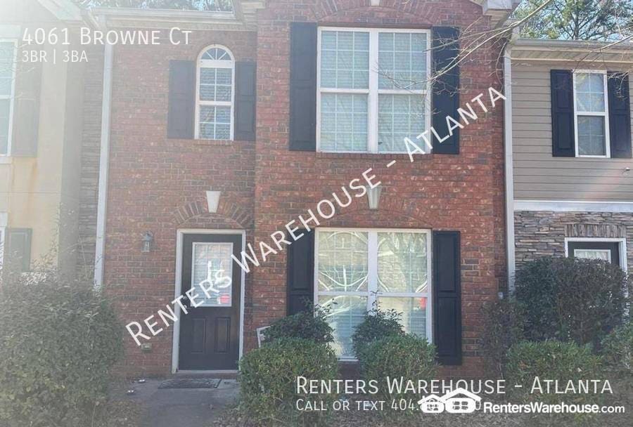 Spacious 3 Bedroom Townhome in Conley! Townhome Rentals in Conley GA