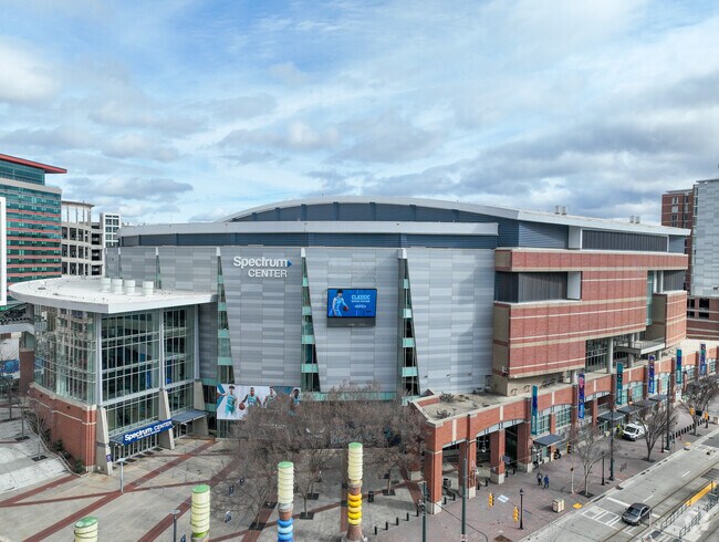 Just minutes from Eastover is the Spectrum Center, home to the Charlotte Hornets NBA team.
