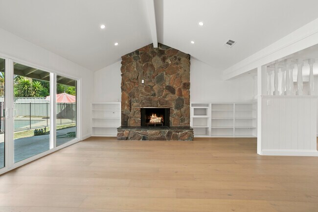 Main living room with sliders opens to big backyard - 2237 Donnie Rd