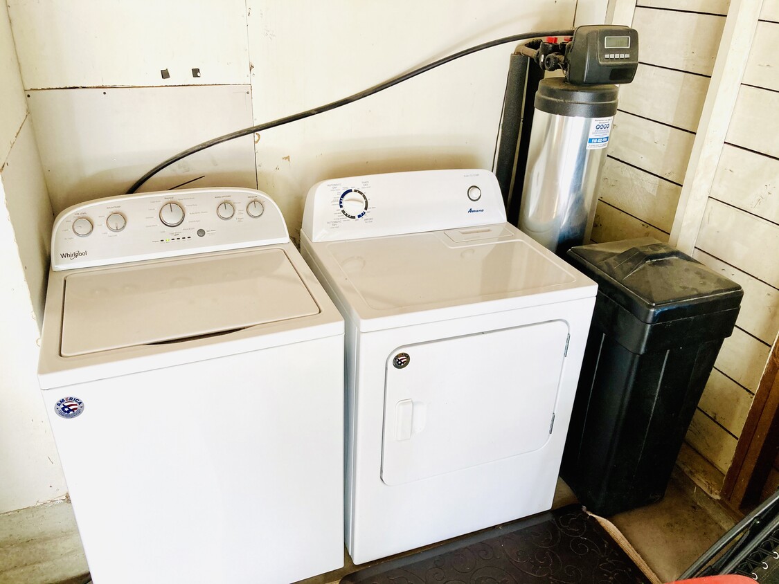 Laundry and water softener - 4900 Virginia Way